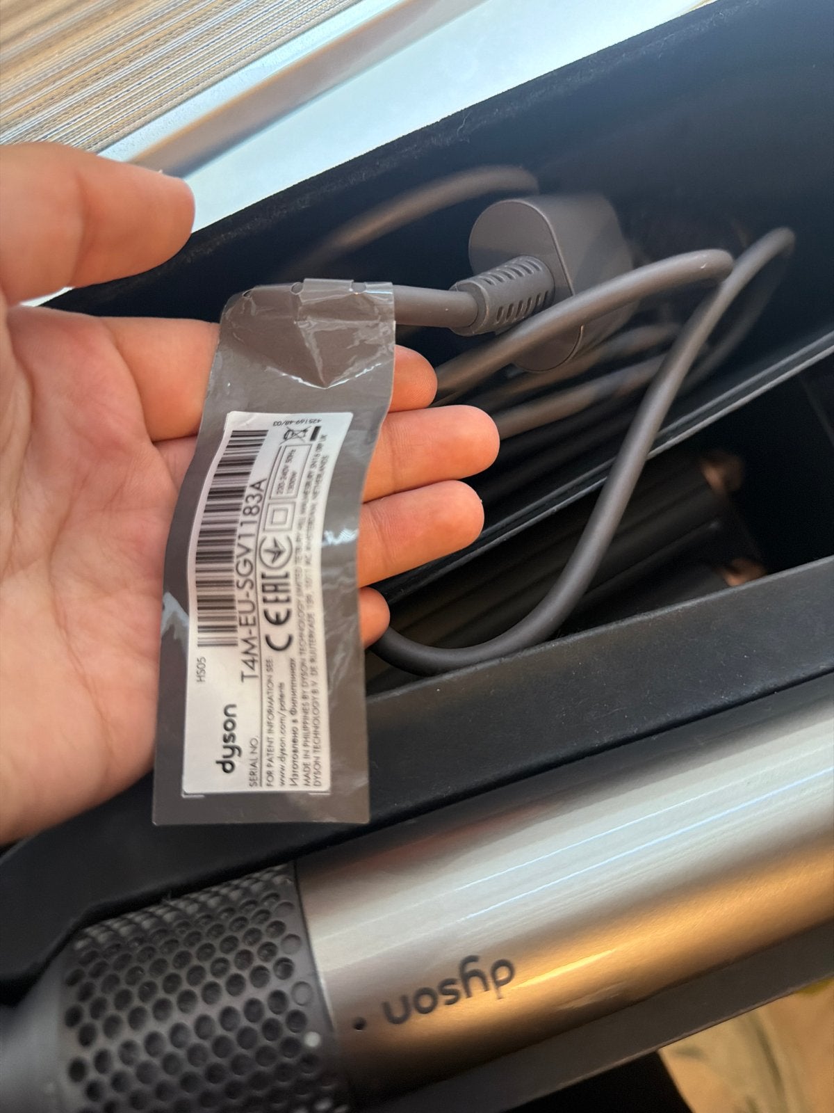 Dyson airwrap, Ophalen of Verzenden, Föhn of Haardroger