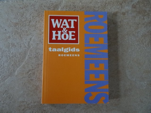 wat en hoe taalgids Roemeens / Roemenie, Boeken, Overige merken, Europa, Ophalen of Verzenden, Taalgids