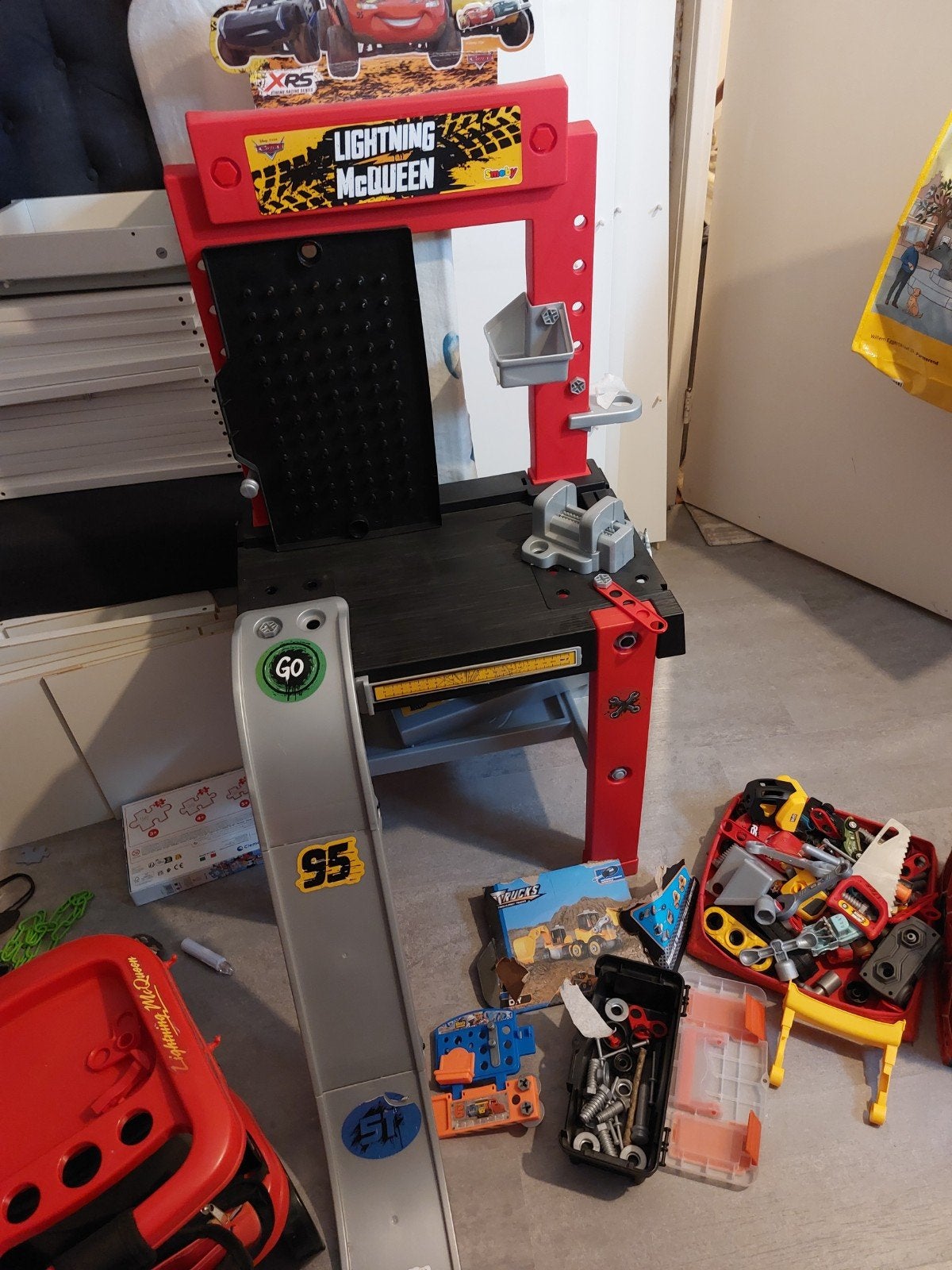 Cars werkbank, Kinderen en Baby's, Speelgoed | Overig, Ophalen, Jongen of Meisje