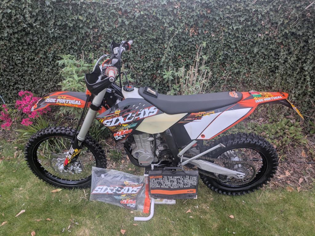 110u KTM EXCF 530 enduro 2009,  EXC f sxf 450 kenteken, Ophalen, Overige merken