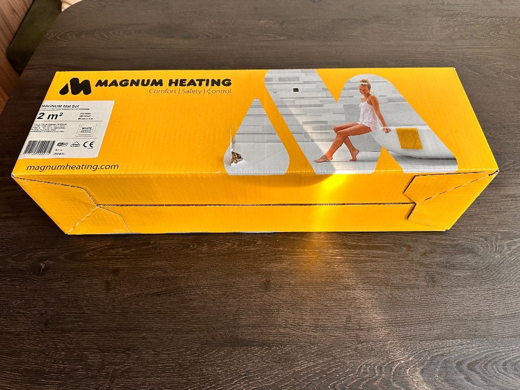 MAGNUM Mat Set Thermostaat Elektrische vloerverwarming, Thermostaat, Minder dan 30 cm, Nieuw, Minder dan 60 cm