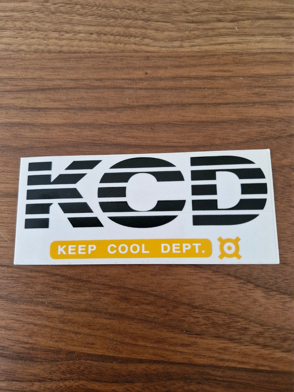 8790 KCD Keep Cool Dept. Sticker, Ophalen of Verzenden, Nieuw, Overige typen