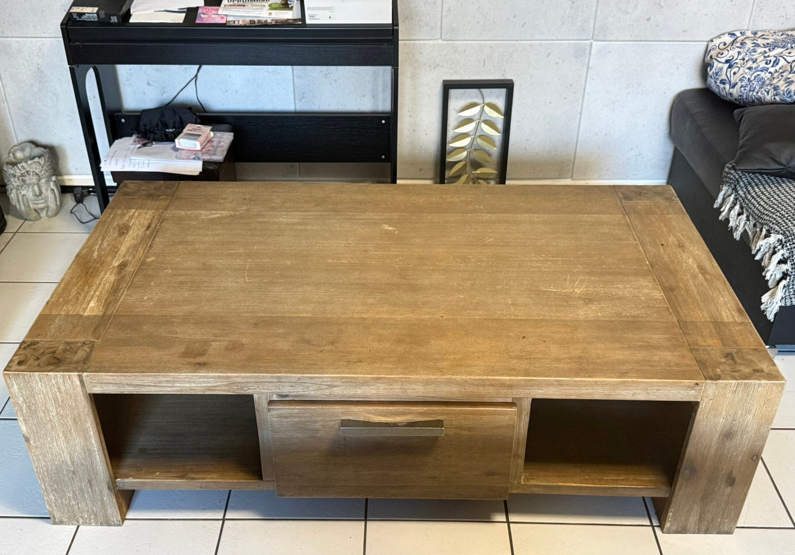 Salontafel, Ophalen, Gebruikt