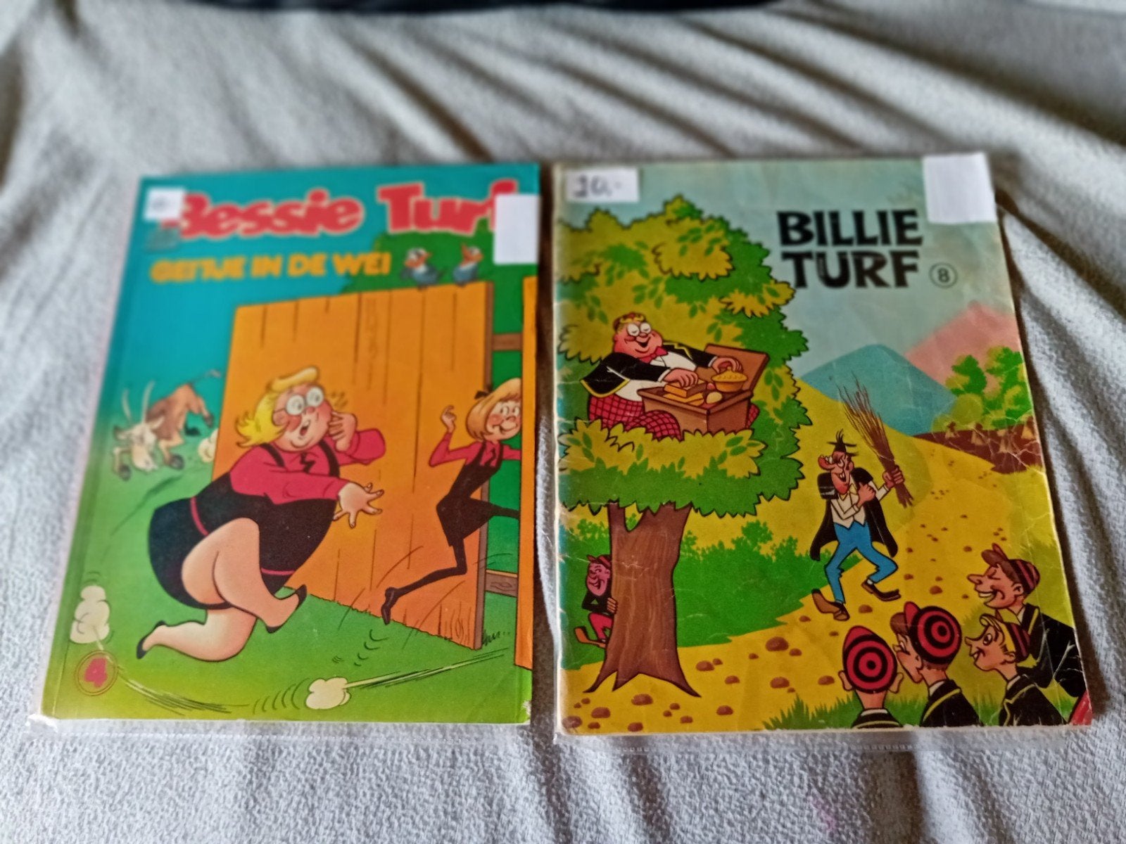 STRIPBOEKEN VAN BROER EN ZUS. BILLY EN BESSY TURF, Meerdere stripboeken, Ophalen of Verzenden, Zo goed als nieuw