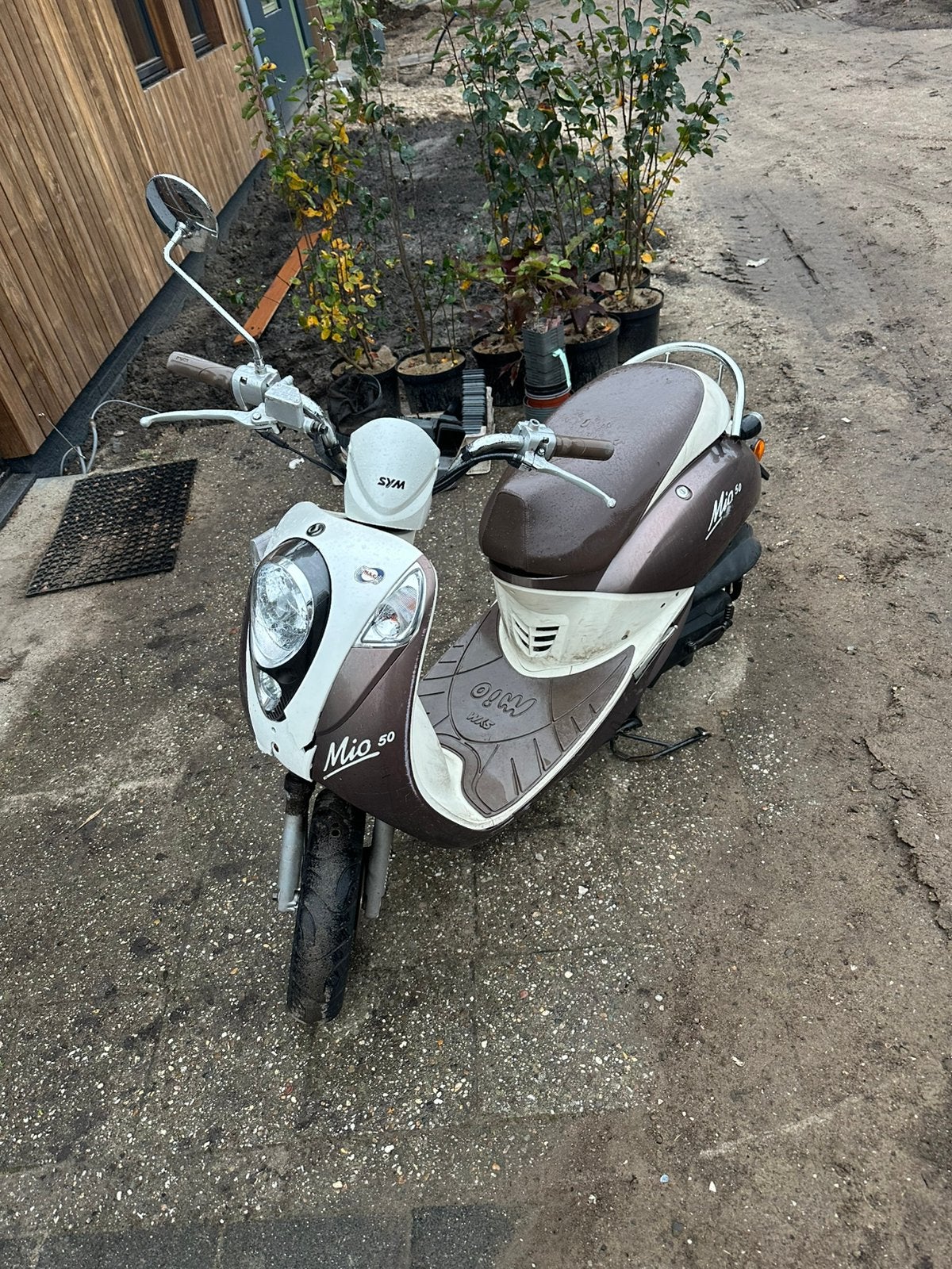 Sym mio 50 brom, Ophalen, Zo goed als nieuw, Benzine, Mio