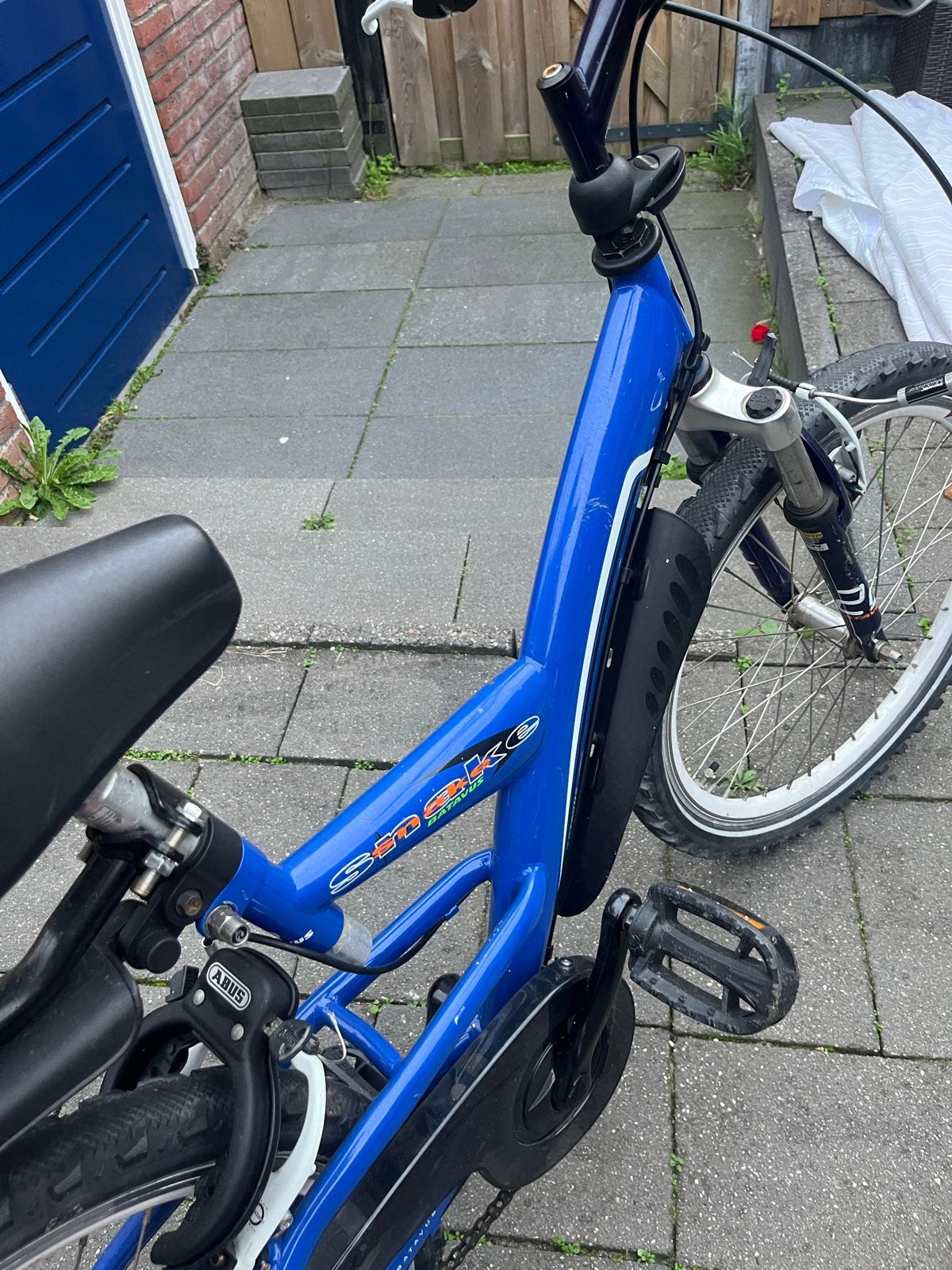 Batavus Snake kinderfiets - Blauw, Ophalen, Velgrem, Versnellingen, Batavus