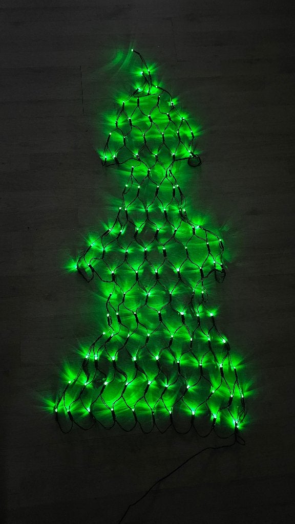 Kerst LED Kerstboom NET Verlichting! 130 CM! NIEUW!, Ophalen of Verzenden, Nieuw