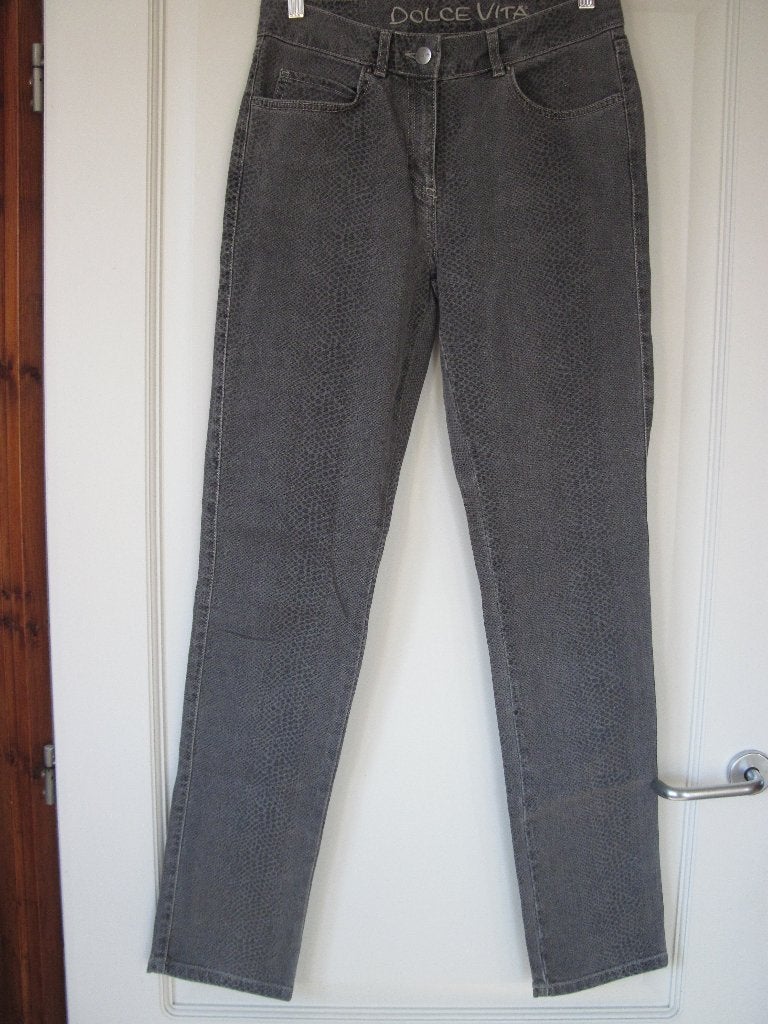 Dolce Vita broek met panter print maat 36, Bruin, Ophalen of Verzenden, Zo goed als nieuw, Dolce Vita