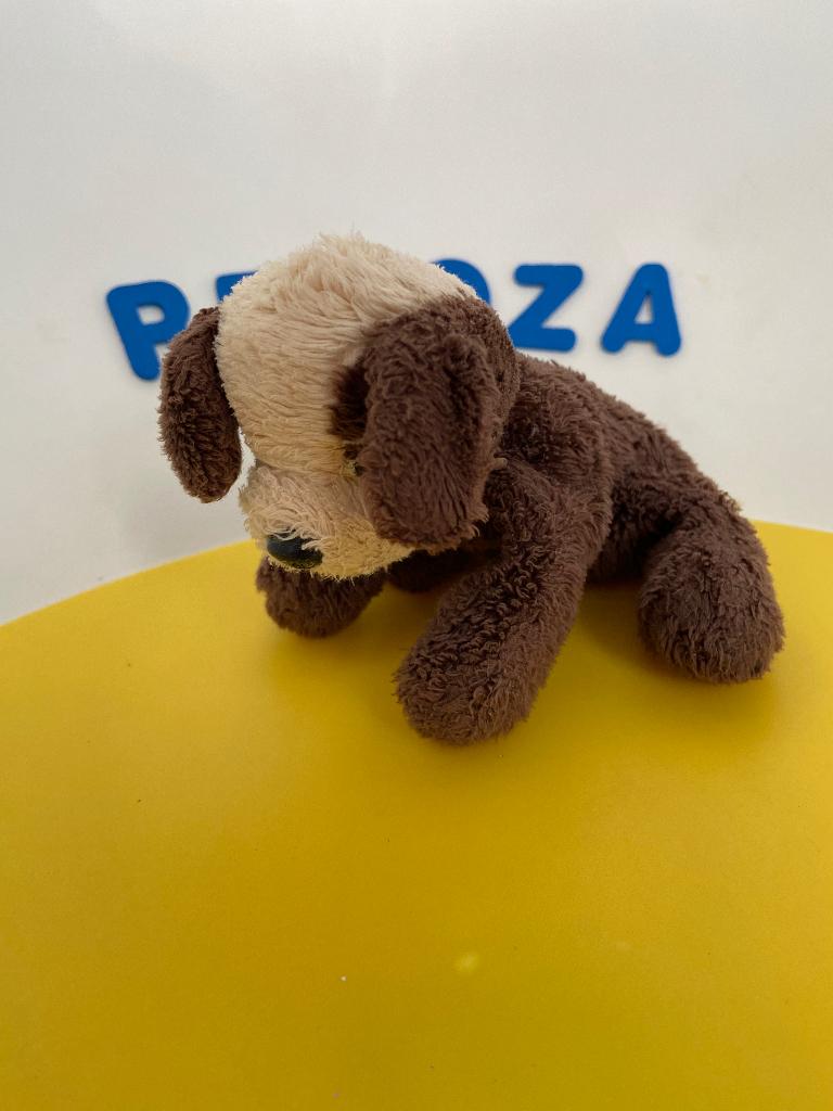 5745 unitoys hond hondje bruin, Kinderen en Baby's, Speelgoed | Knuffels en Pluche, Ophalen of Verzenden, Zo goed als nieuw, Overige typen