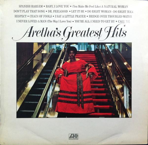 Aretha Frankliin - The Greatest Hits, Cd's en Dvd's, Vinyl | R&B en Soul, Gebruikt, Verzenden, 1970 - 1979, 12 inch