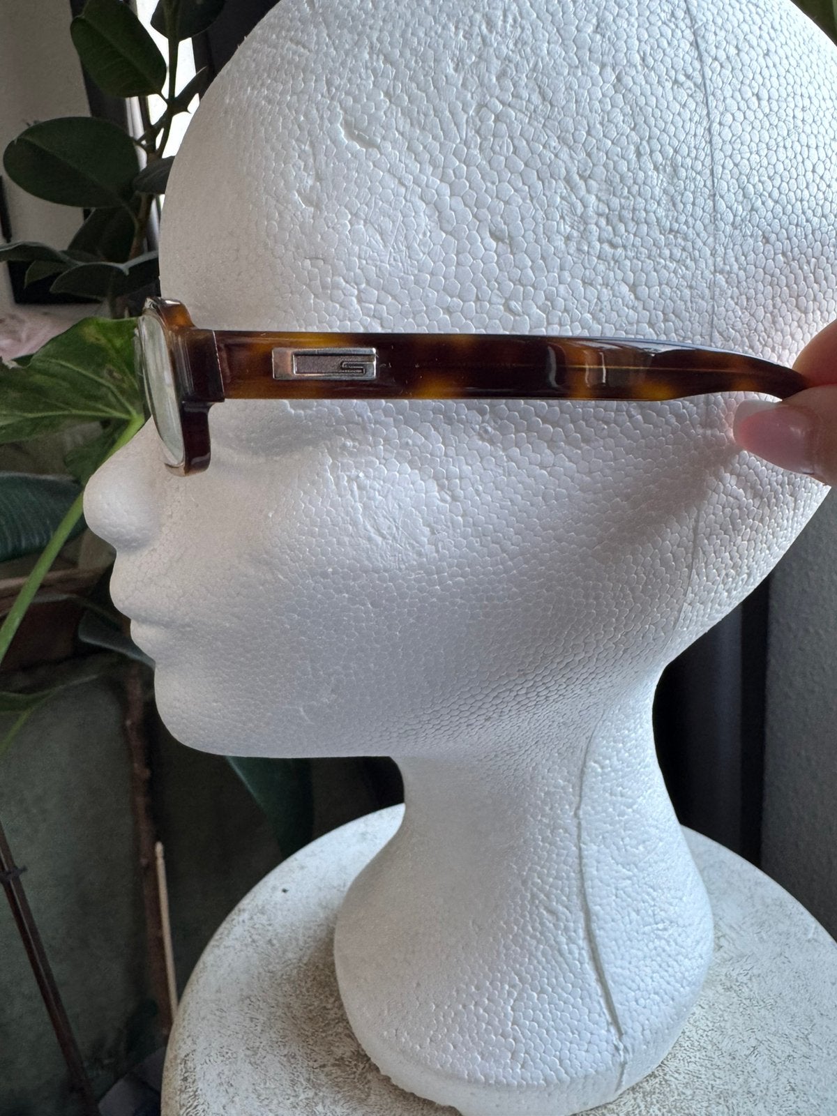 Gucci montuur, Sieraden, Tassen en Uiterlijk, Zonnebrillen en Brillen | Dames, Verzenden, Zo goed als nieuw, Bril, Overige merken