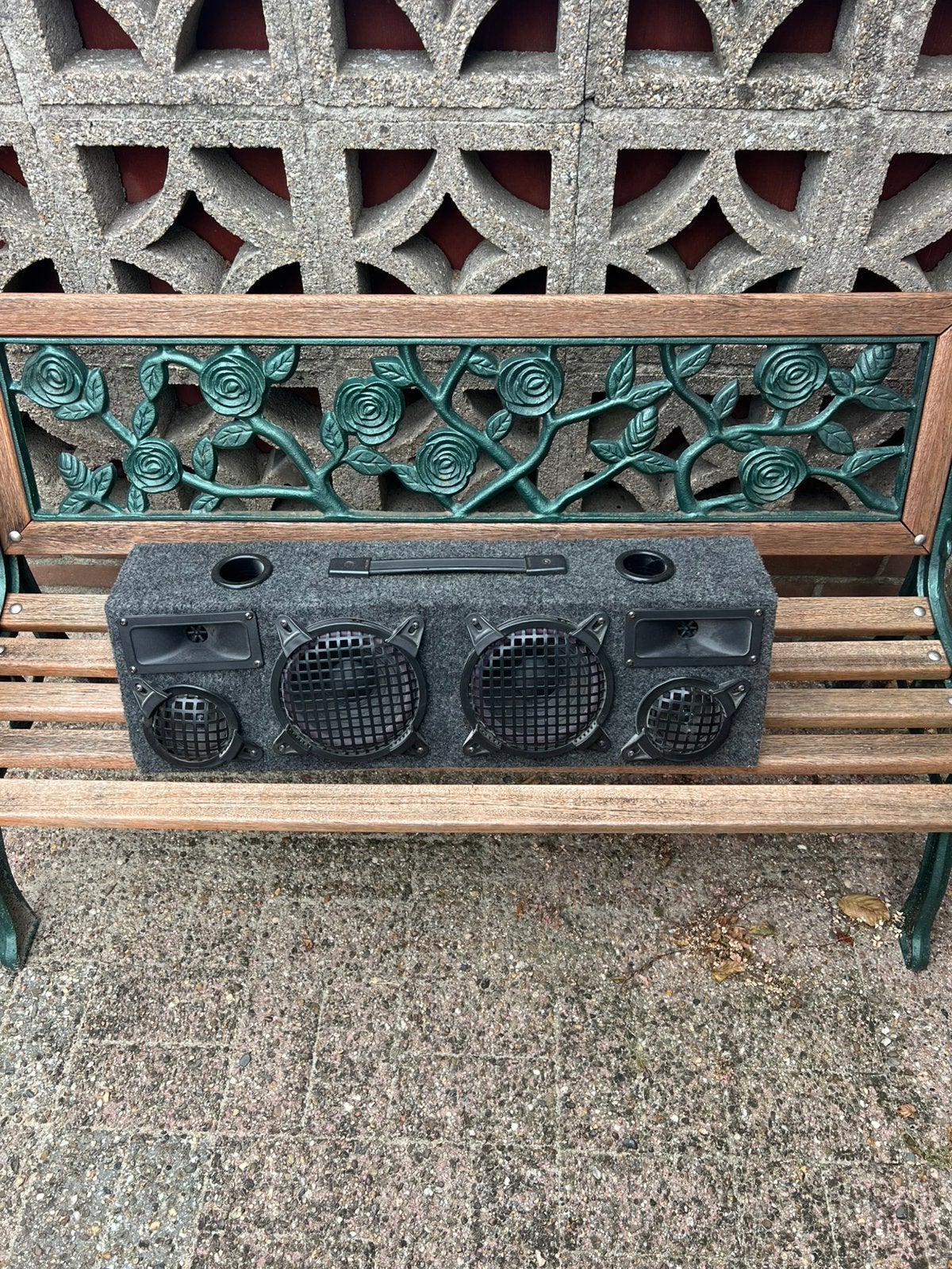 Autospeaker, Ophalen, Zo goed als nieuw