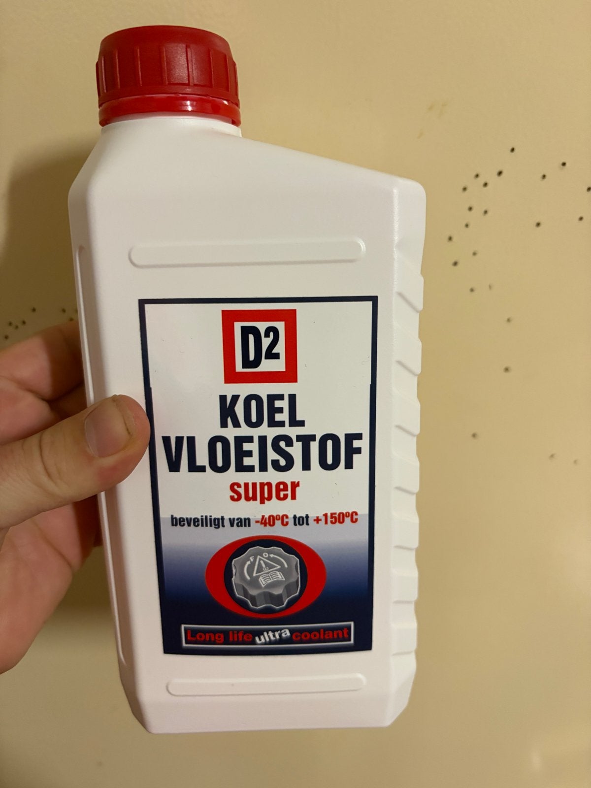 D2 Koelvloeistof Super -40C tot +150C, 1 Liter, Auto diversen, Ophalen of Verzenden