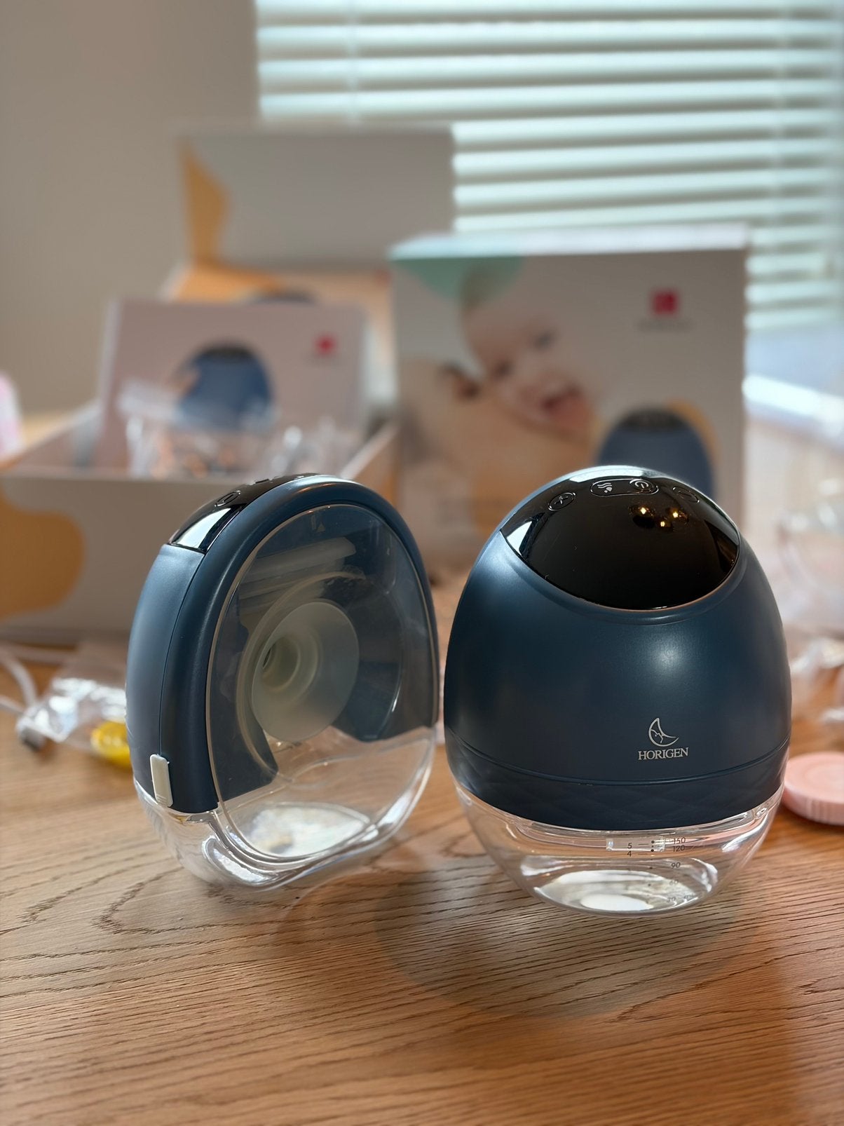 Horigen wearable borstkolf - draagbaar heel fijn, Ophalen of Verzenden, Zo goed als nieuw, Borstkolf