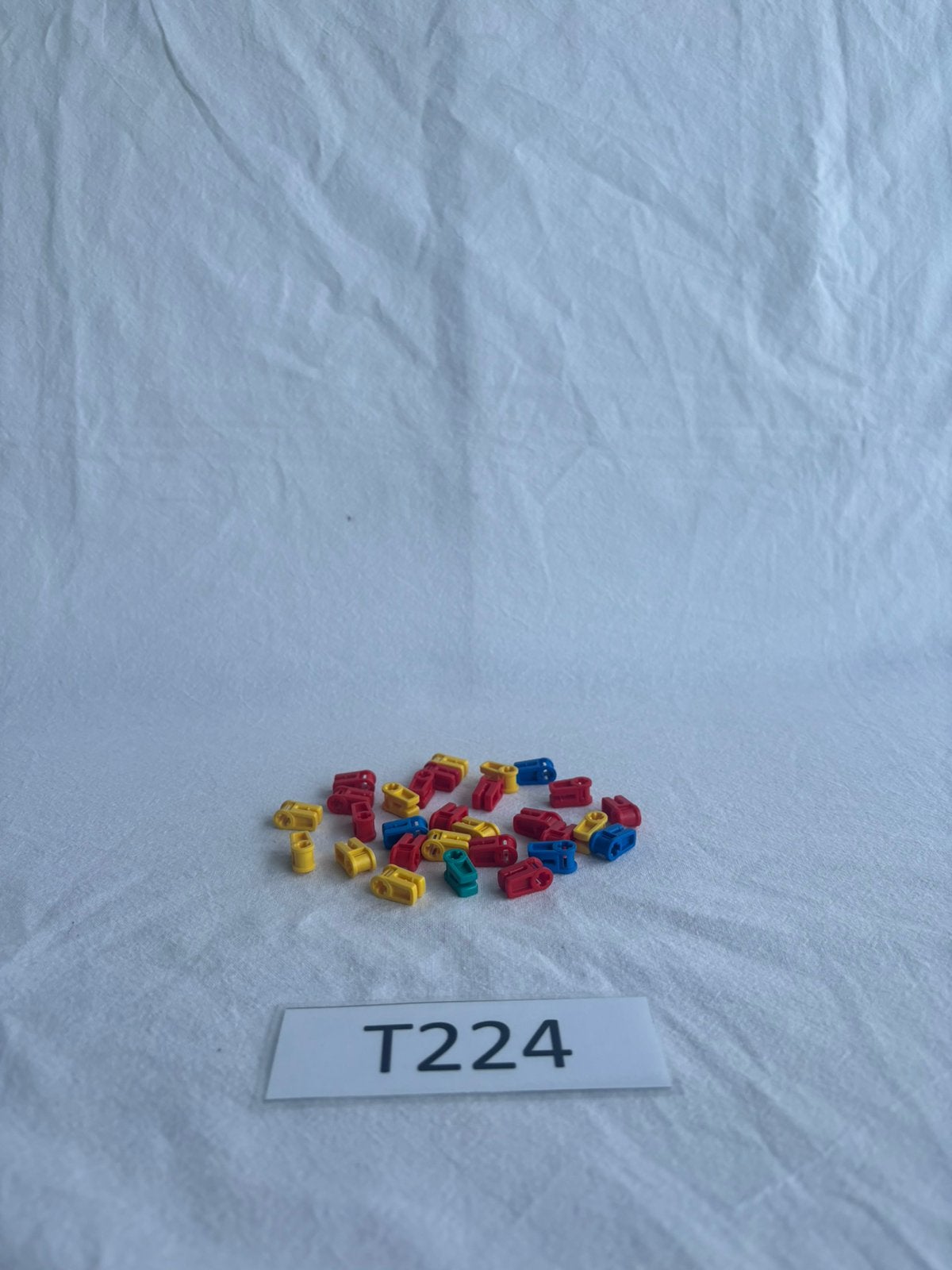 Lego Technic as en draad connectors diverse kleuren - T224, Lego, Lego, Lego, Ophalen of Verzenden