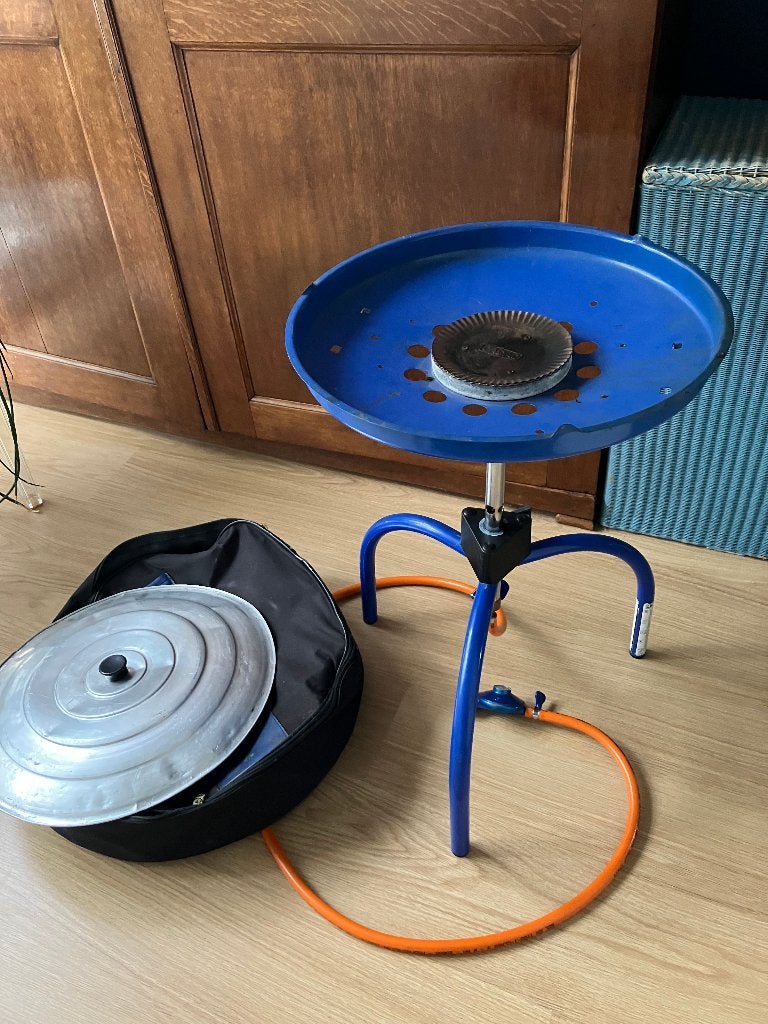 schotel braai, Ophalen, Gebruikt, Cadac