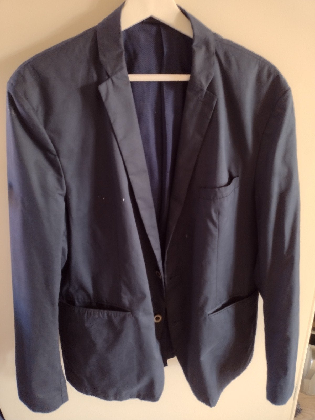 Stijlvolle Blauwe Colbert voor Heren, Kleding | Heren, Ophalen of Verzenden, Gedragen, Blauw