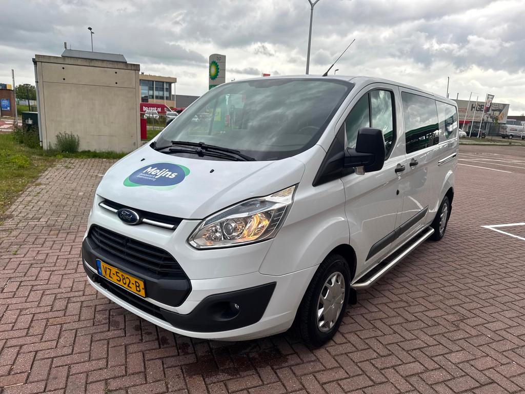Ford Transit Custom 310 2.2 TDCI L2H1 Trend DC NAVI/CLIMA, Auto's, Voorwielaandrijving, Euro 5, 125 pk, Gebruikt