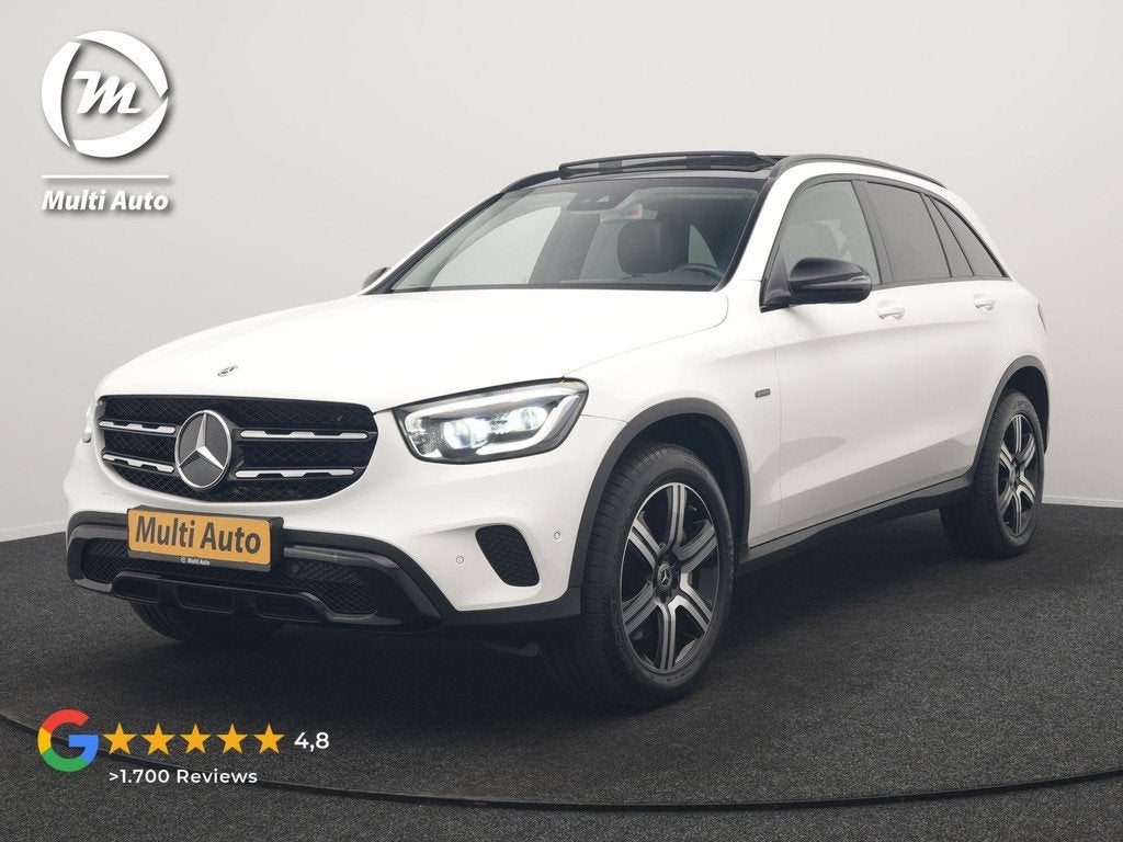 Mercedes-Benz GLC 300e 4MATIC Advantage PHEV 313pk Dealer O., Auto's, Mercedes-Benz, Automaat, Gebruikt, Zwart, 4 cilinders