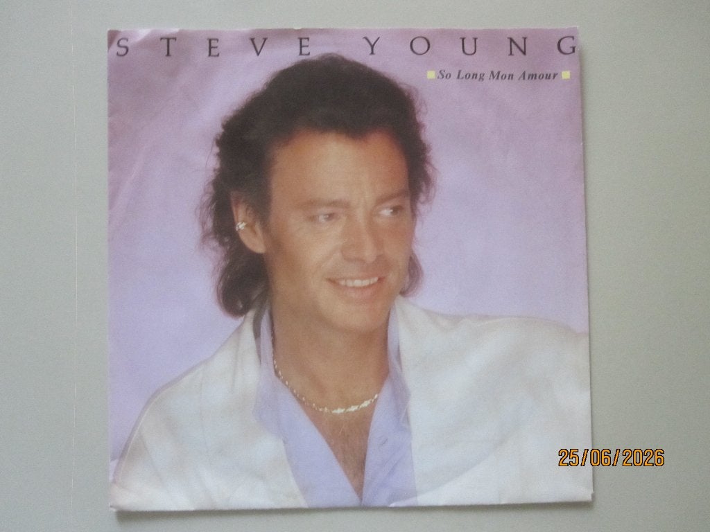 STEVE YOUNG -  so long mon amour - vinyl 7", Ophalen of Verzenden, Gebruikt