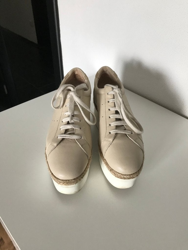 PLATEAU SNEAKER MARCH 23 BEIGE maat 39, Beige, Ophalen of Verzenden, March23, Sneakers of Gympen