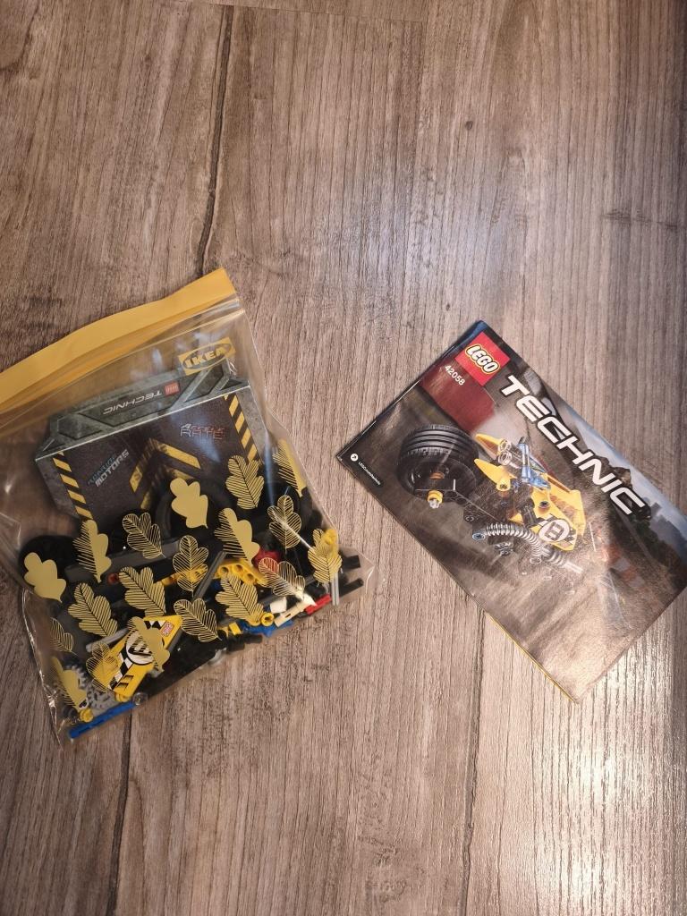 LEGO Technic 42058 Stunt Bike, Lego, Compleet, Ophalen of Verzenden, Zo goed als nieuw