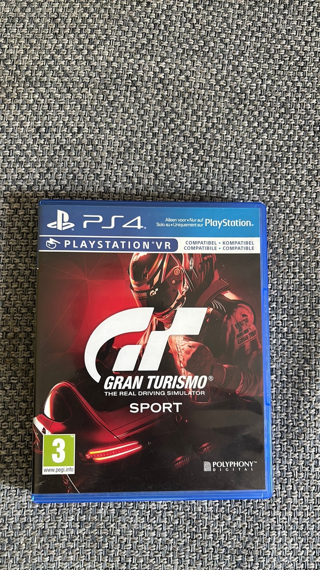 Grand Turismo PS4 Editie (Werkt ook op Ps5), Ophalen, 1 speler, Racen en Vliegen, Zo goed als nieuw