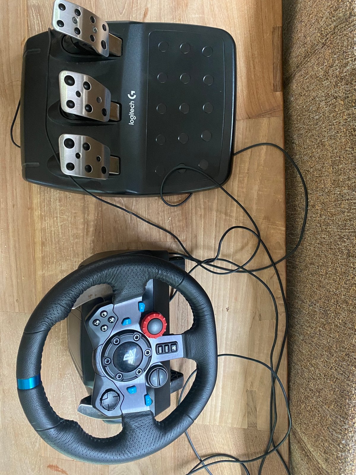 Playstation (sony) race stuur en pedalen, Ophalen, Zo goed als nieuw, PlayStation 1