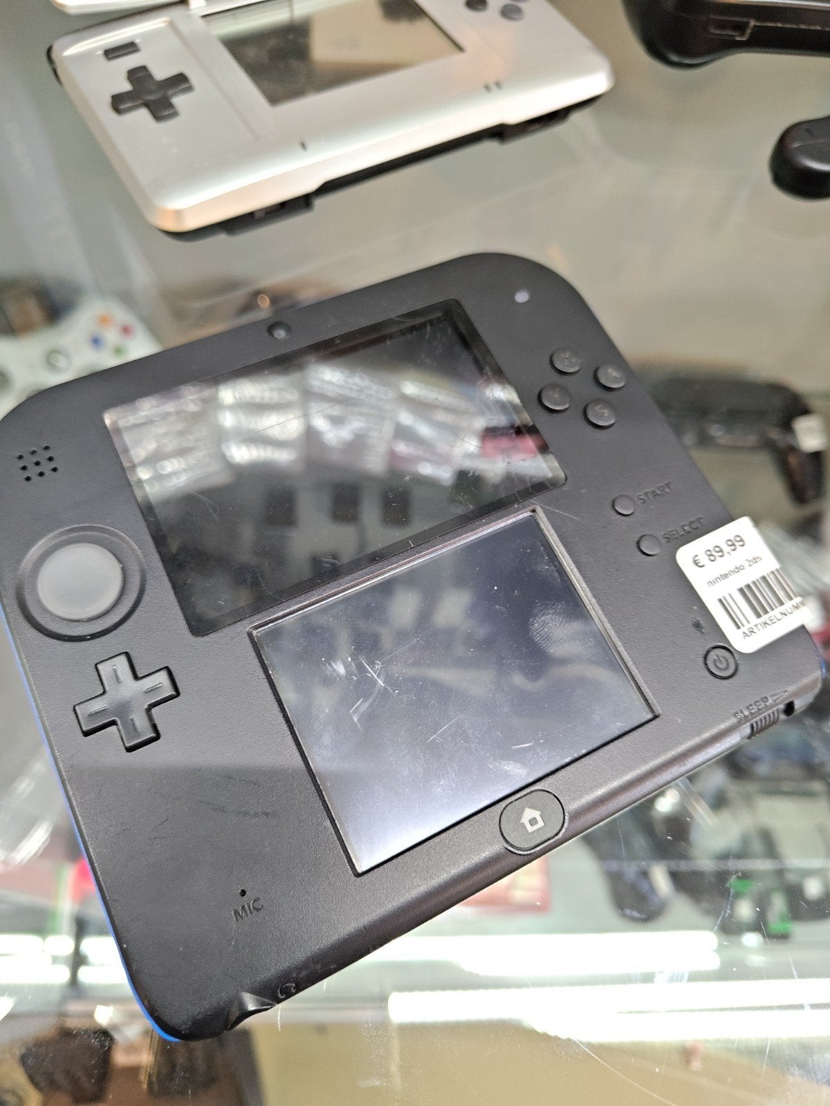 Nintendo 2DS - Zwart/Blauw - Gebruikt, Ophalen of Verzenden, Gebruikt, Zwart, 2DS