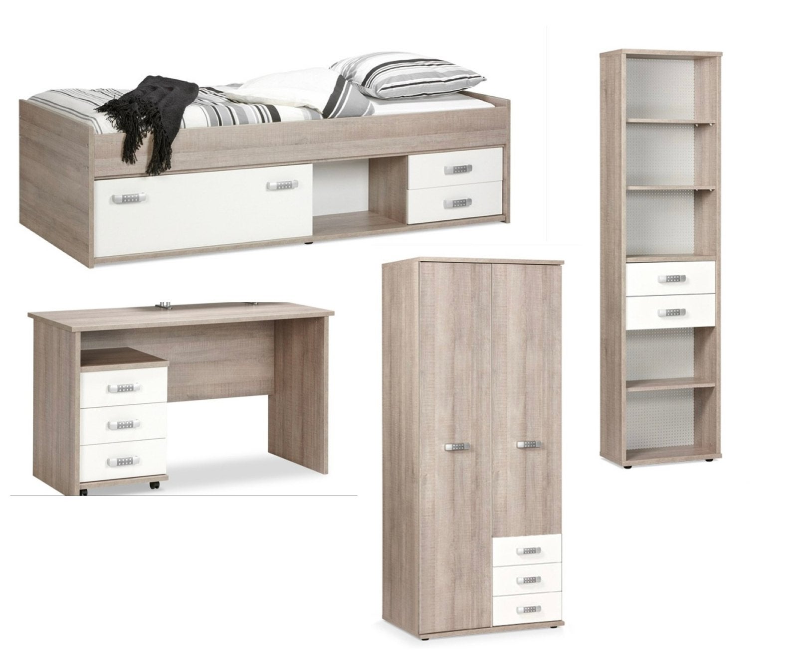 Complete kinderkamer set van Beter Bed in zeer goede staat!, Kinderen en Baby's, Kinderkamer | Complete kinderkamers, Ophalen