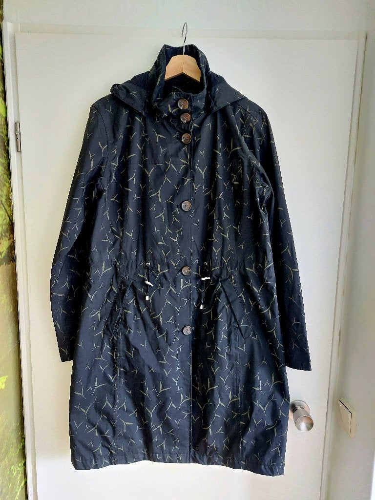 Dames regenjas, Ophalen of Verzenden, Zo goed als nieuw, Maat 38/40 (M), Zwart