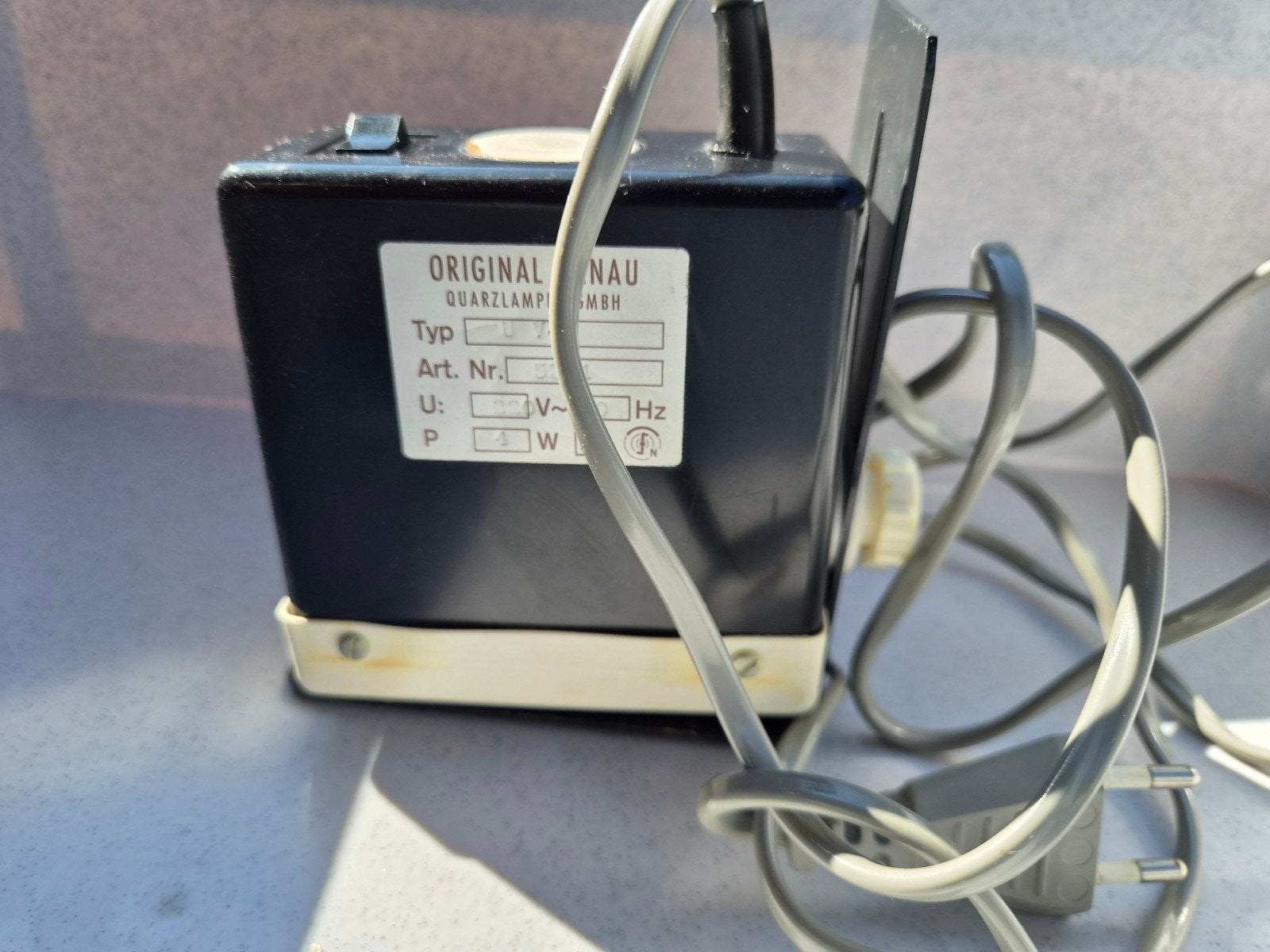 Vintage Original Hanau Fluotest UV-lamp -Analyse / Inspectie, Ophalen of Verzenden