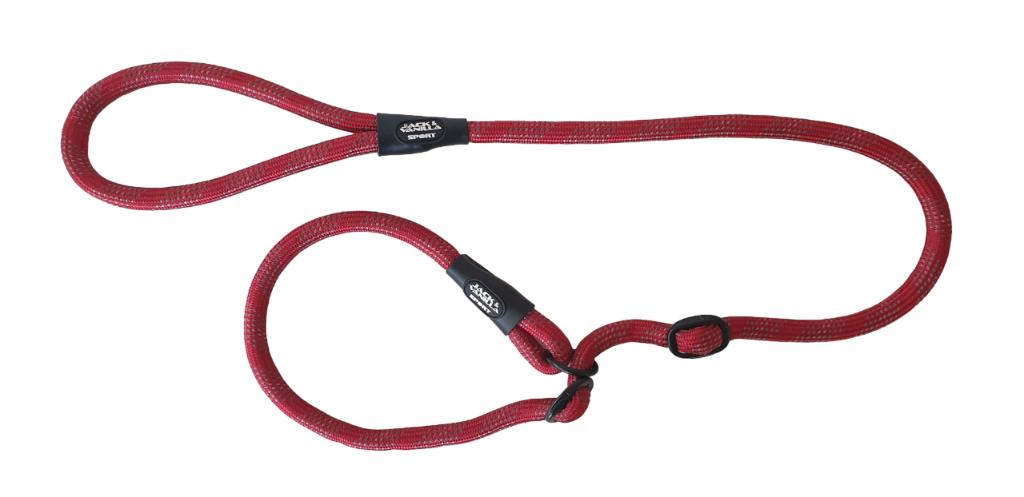 JACK & VANILLA Sport Sliplijn Rood 12 mm x 140 cm KOOPJE!!!, Ophalen of Verzenden, Nieuw, Hondenriem