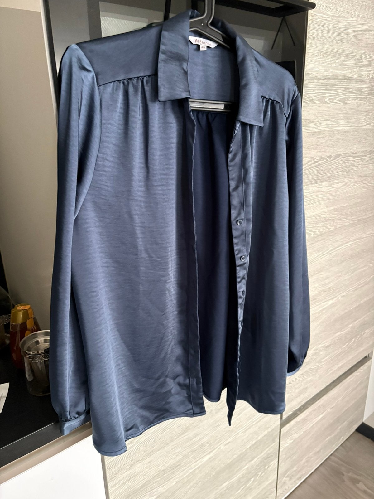 Bkauwe zijden blouse maat  48, Kleding | Dames, Ophalen of Verzenden, Zo goed als nieuw, Maat 46/48 (XL) of groter