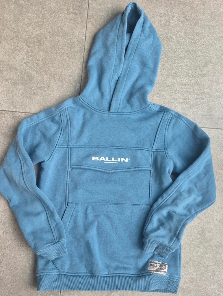 Blauwe trui Ballin size 14, Kinderen en Baby's, Gebruikt, Trui of Vest, Ophalen of Verzenden, Ballin