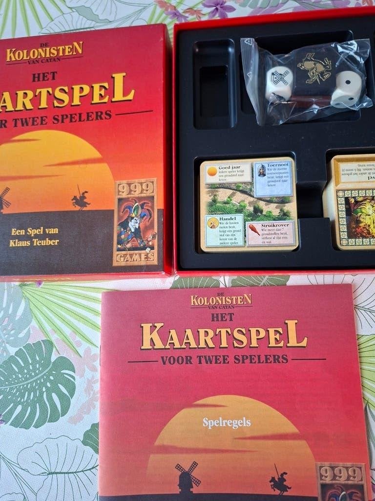 De kolonisten van catan het kaartspel voor 2 spelers, Ophalen of Verzenden, Zo goed als nieuw