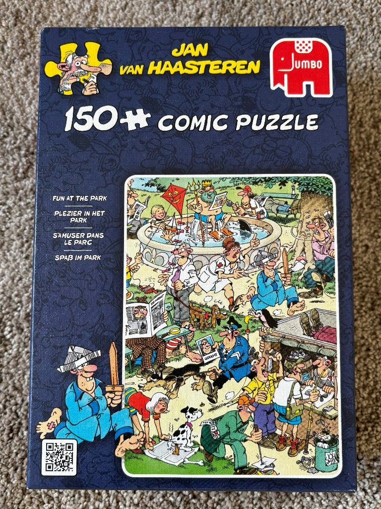 * ALS NIEUW! Jan van Haasteren-puzzel Plezier in het park *, Hobby en Vrije tijd, Denksport en Puzzels, Ophalen of Verzenden, Minder dan 500 stukjes