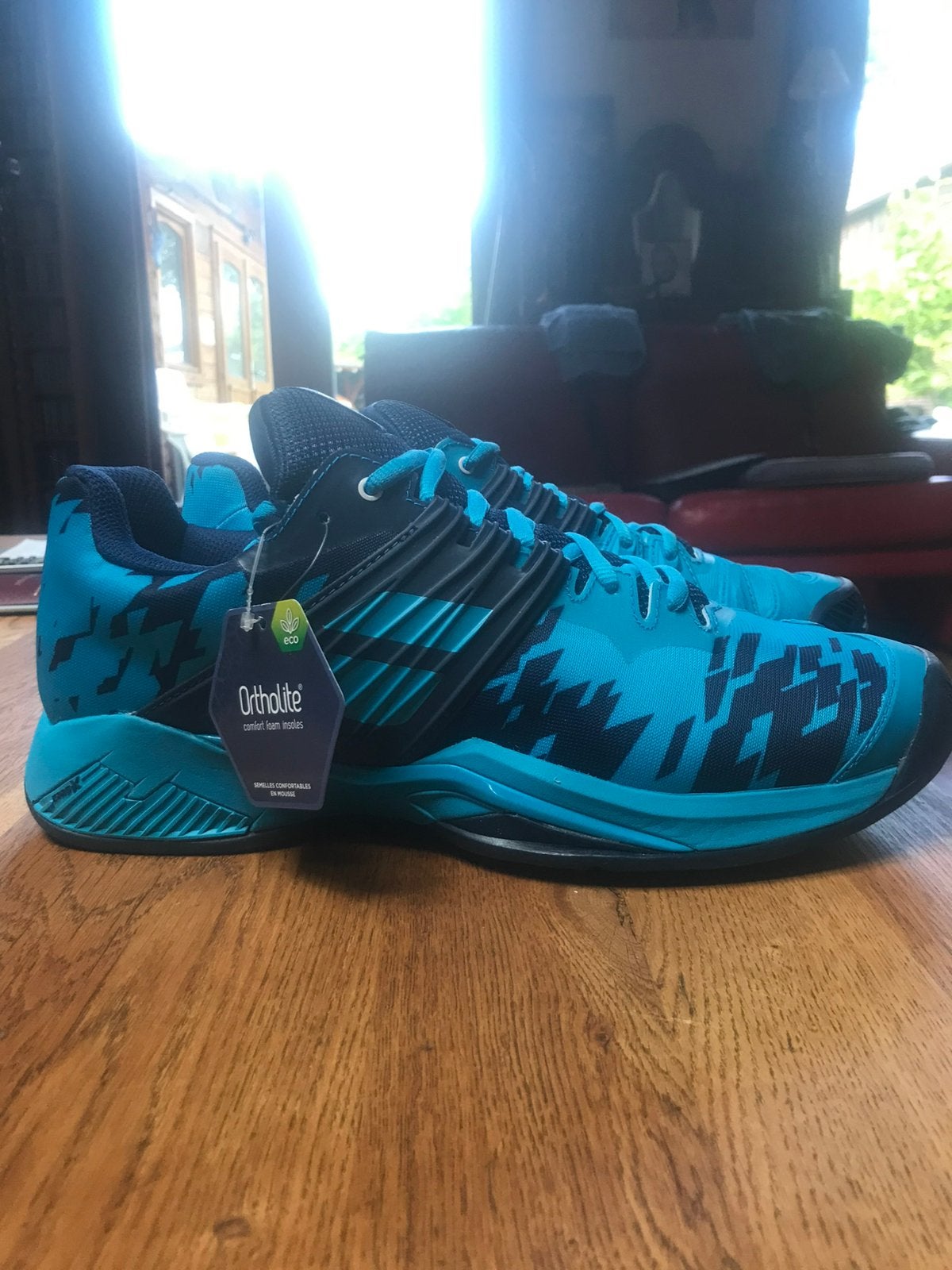 Babolat sportschoenen heren maat 44 blauw, Sport en Fitness, Tennis, L00, Schoenen, Nieuw, Ophalen of Verzenden