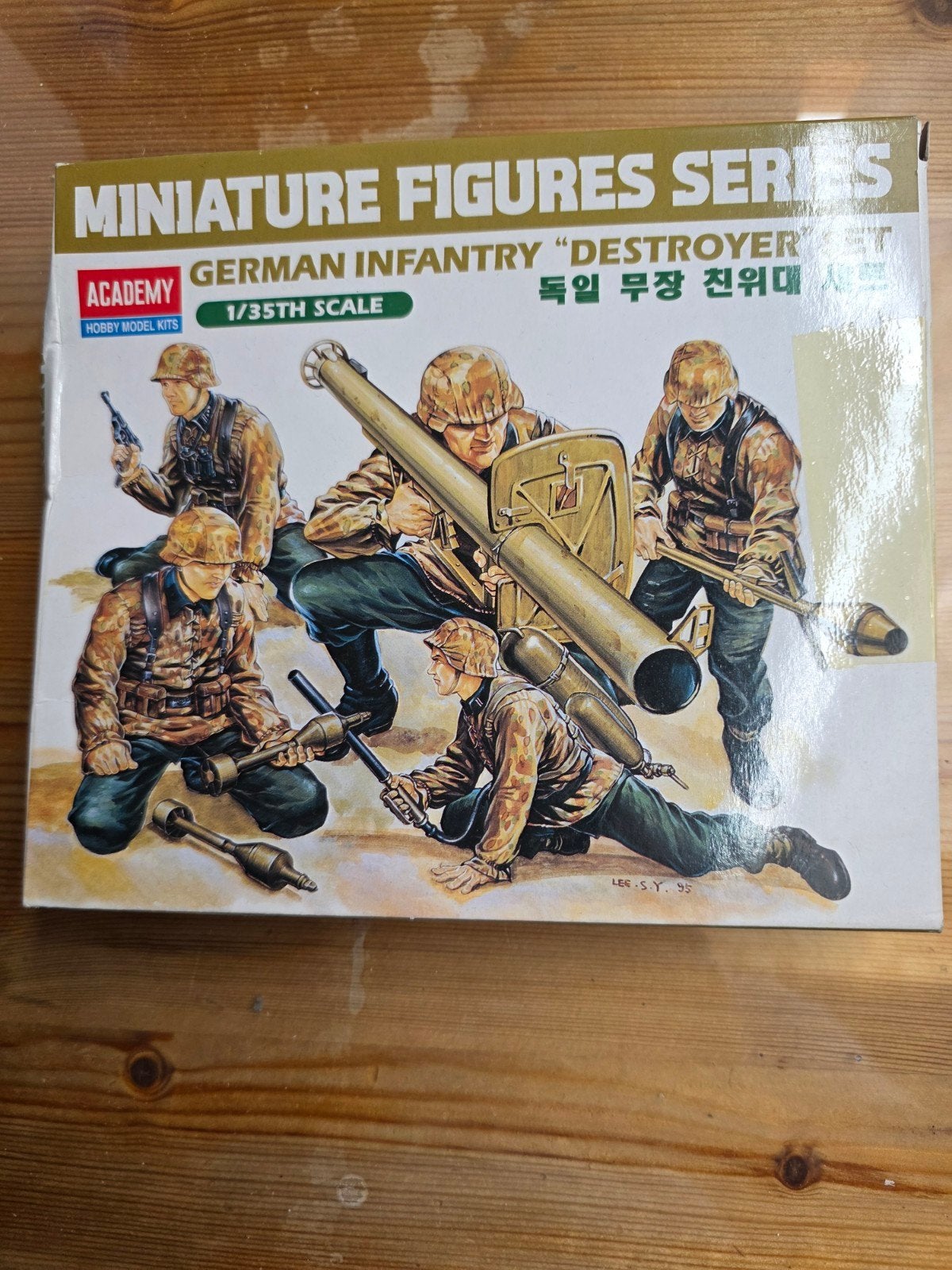 Academy Duitse Infanterie "Destroyer" 1/35 Schaal Modelbouw, Hobby en Vrije tijd, Ophalen of Verzenden, Gebruikt, 1:35 tot 1:50