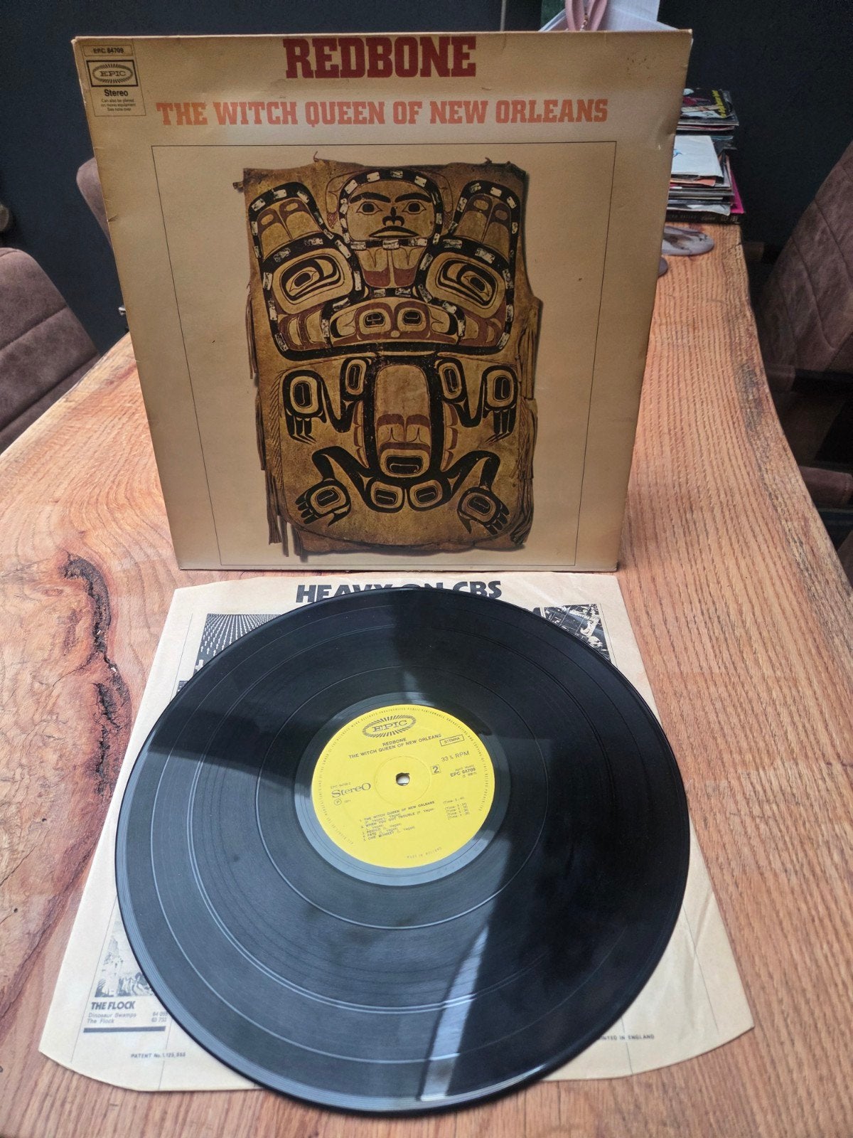 Redbone - The Witch Queen of New Orleans LP (1972), Cd's en Dvd's, Vinyl | Rock, LP, Gebruikt, Originele persing, Ophalen of Verzenden