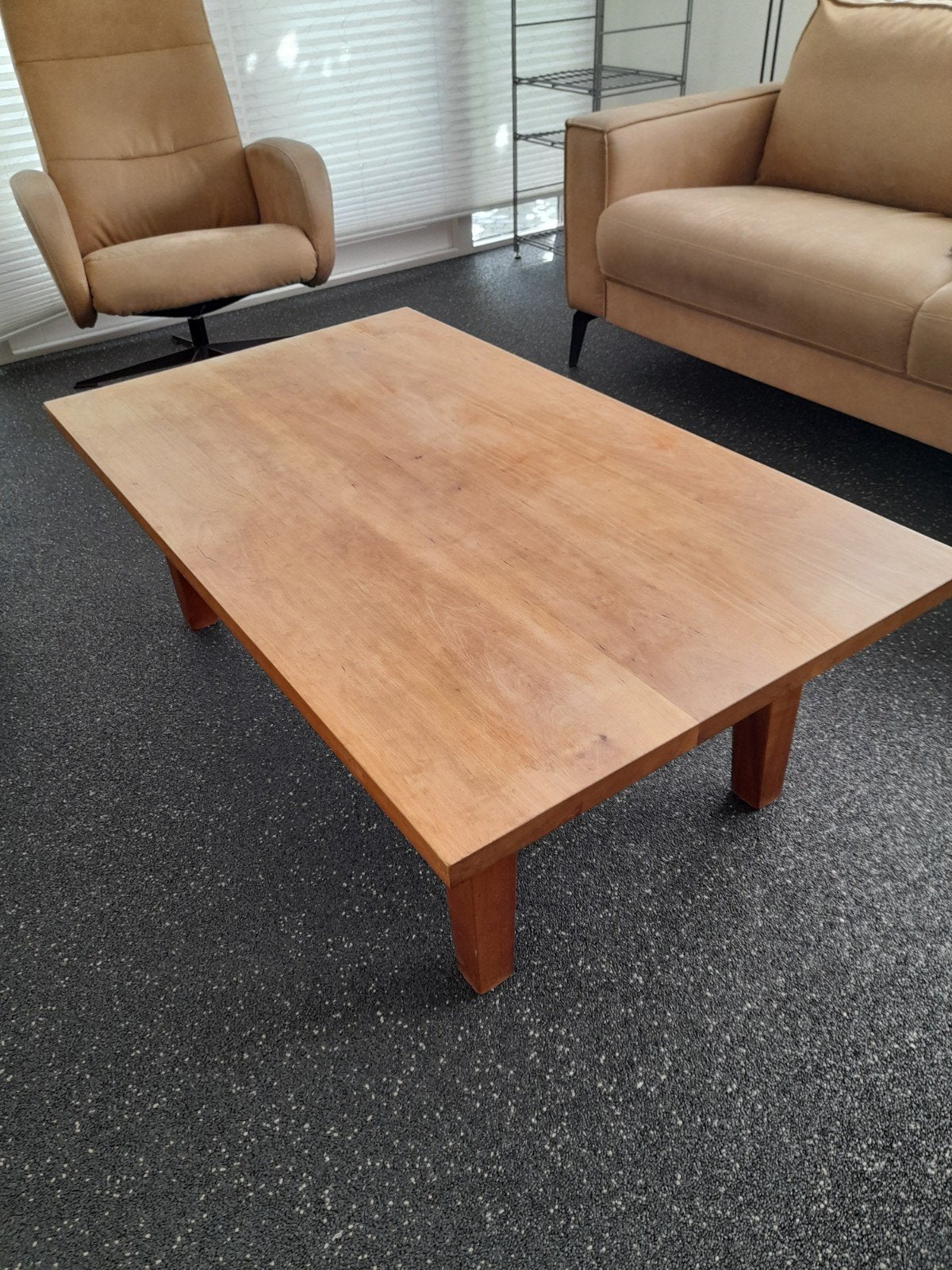 salontafel kersenhout 120 x 70 x 41 cm, Huis en Inrichting, Ophalen, Gebruikt, 100 tot 150 cm, 50 tot 100 cm