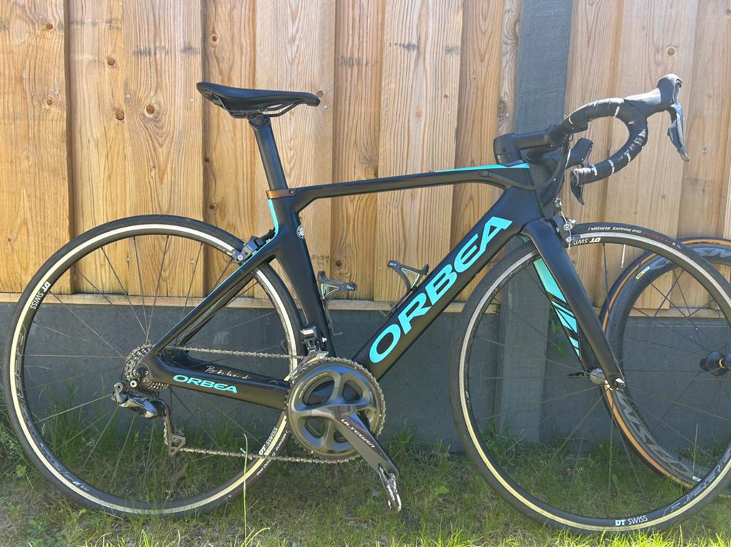 Orbea Orca maat 52 racefiets di2 met carbon wielset!, Gebruikt, Carbon, 49 tot 53 cm, Meer dan 20 versnellingen
