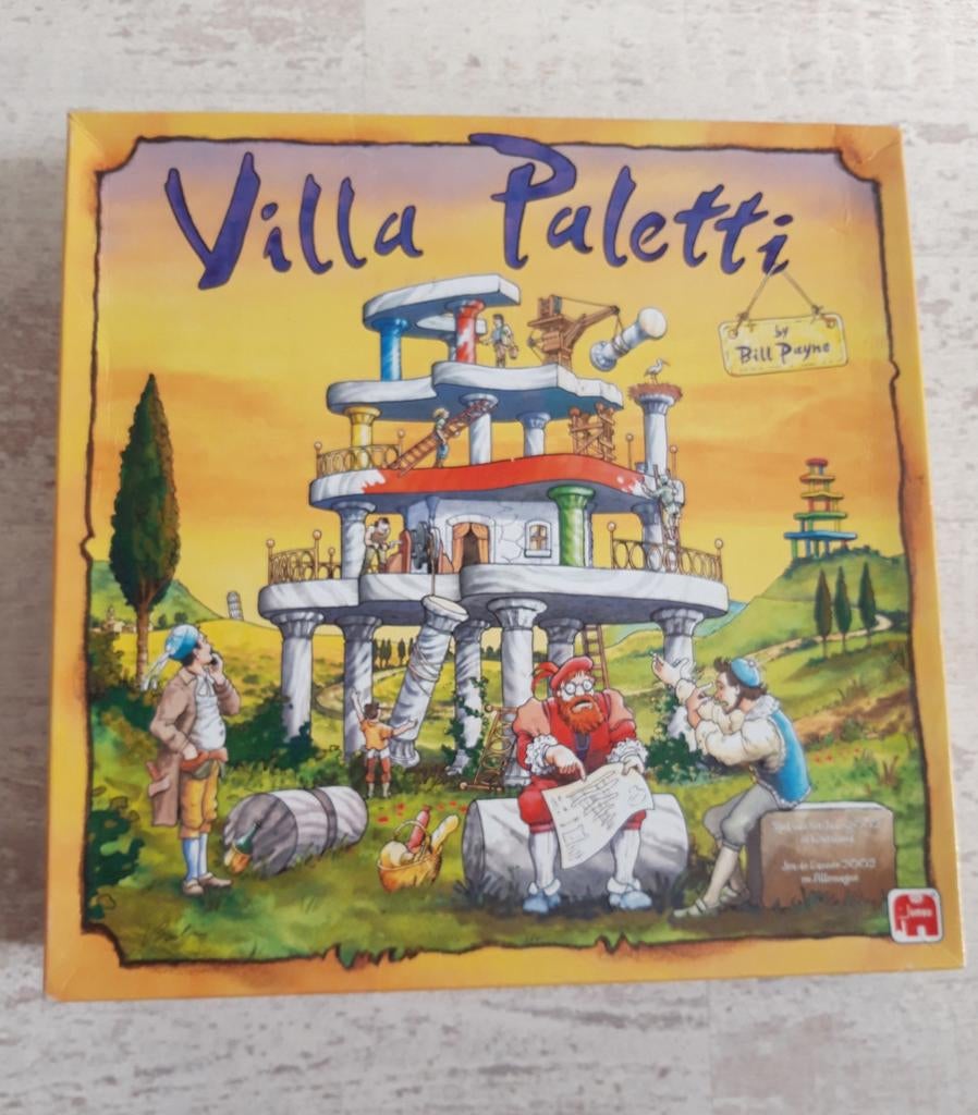 VILLA PALETTI leuk bouw spel, Een of twee spelers, Ophalen of Verzenden, Zo goed als nieuw