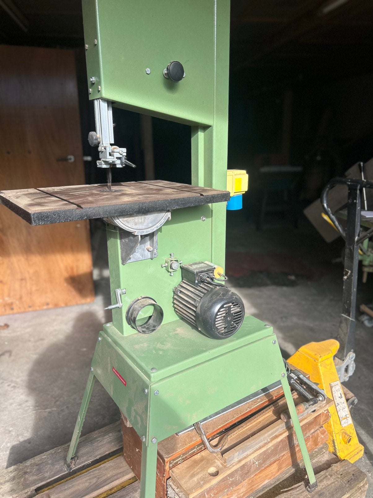 Lintzaag machine, Ophalen, 70 mm of meer, Zo goed als nieuw, Lintzaag