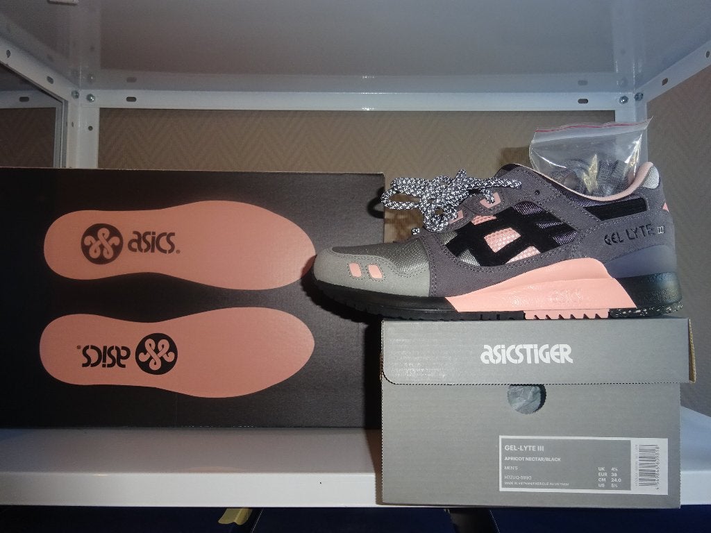 Asics Gel Lyte III X Woei Vintage Nylon incl Jacket Maat 38, Overige kleuren, Nieuw, Ophalen of Verzenden, Sneakers of Gympen