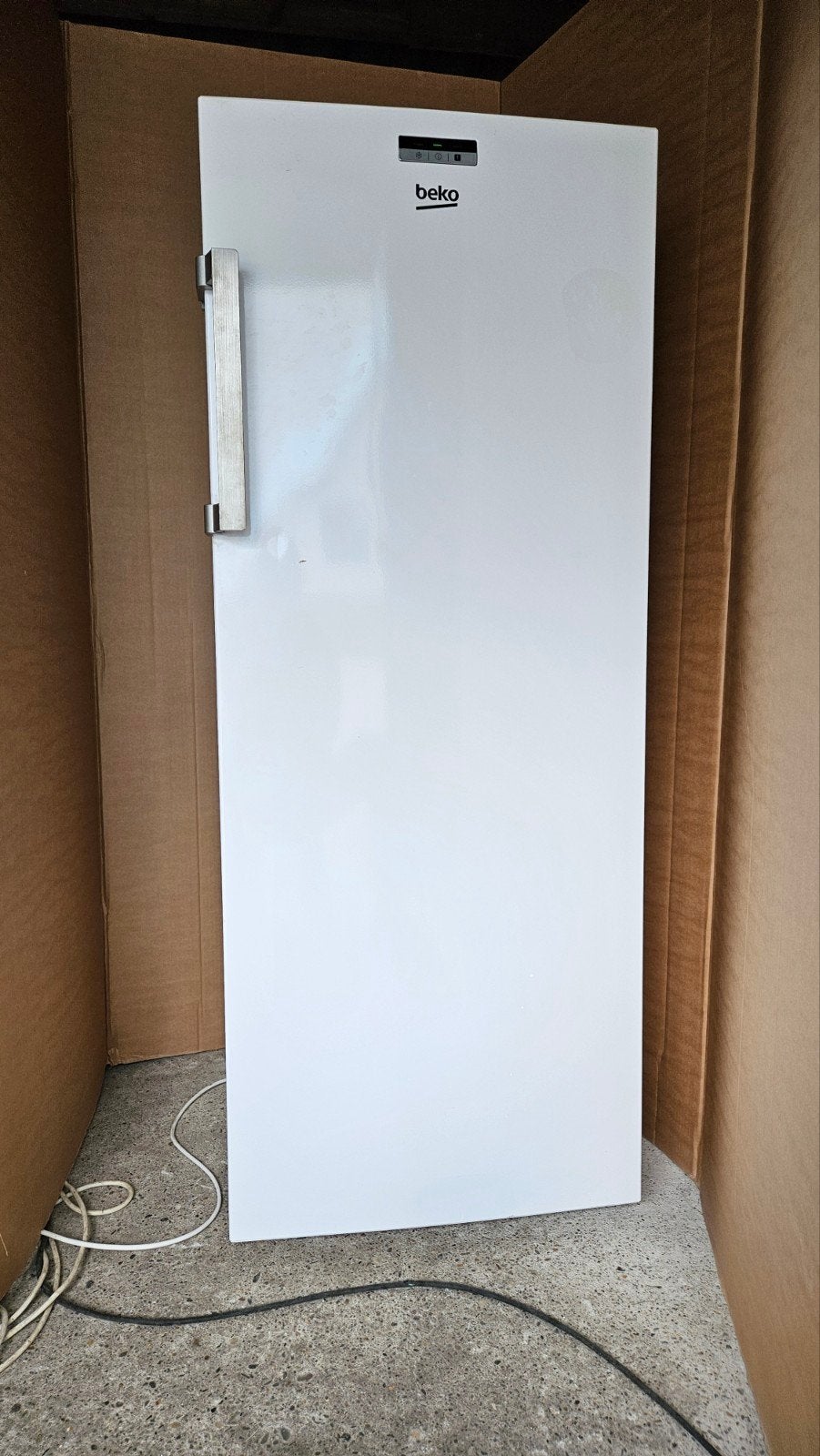 Beko vrieskast A+., Gebruikt, Energieklasse A of zuiniger, 140 tot 160 cm, Ophalen