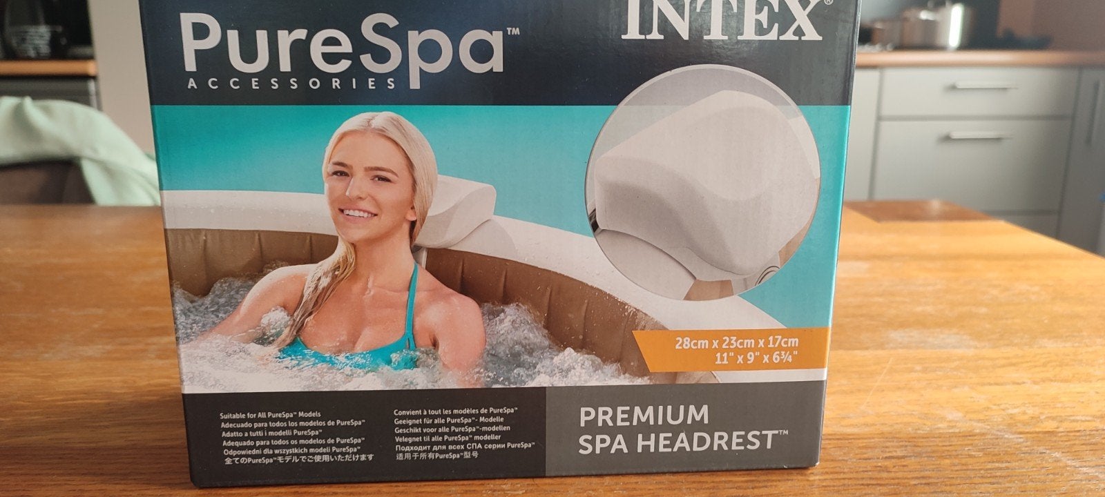 Jacuzzi hoofdkussen - Intex PureSpa Premium Headrest, Ophalen of Verzenden, Zo goed als nieuw, Overige typen