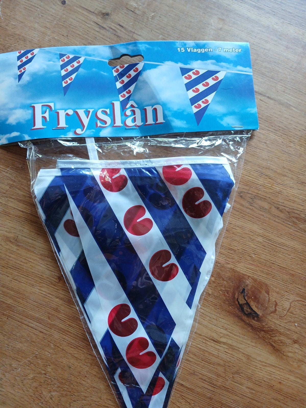 16x Friese vlaggenlijn 7 meter, Ophalen of Verzenden, Nieuw