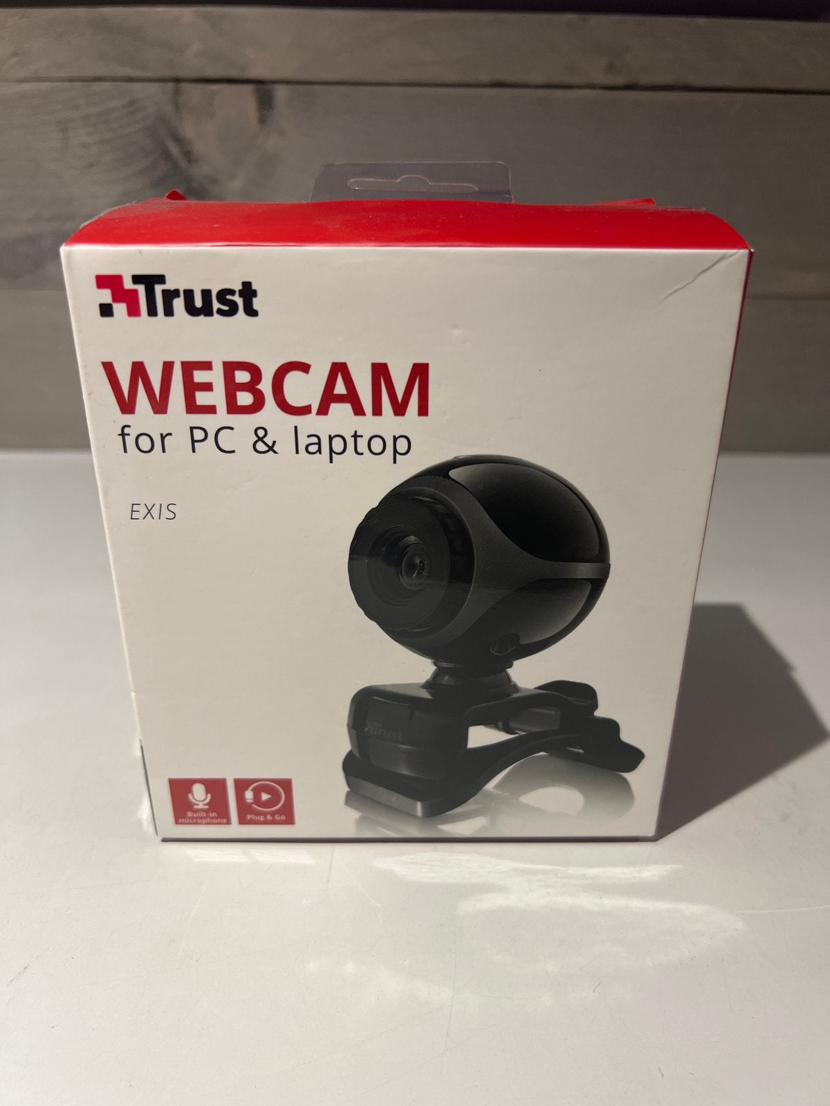 Trust Exis Webcam voor PC & laptop, Computers en Software, N, N, Nieuw, Ophalen of Verzenden