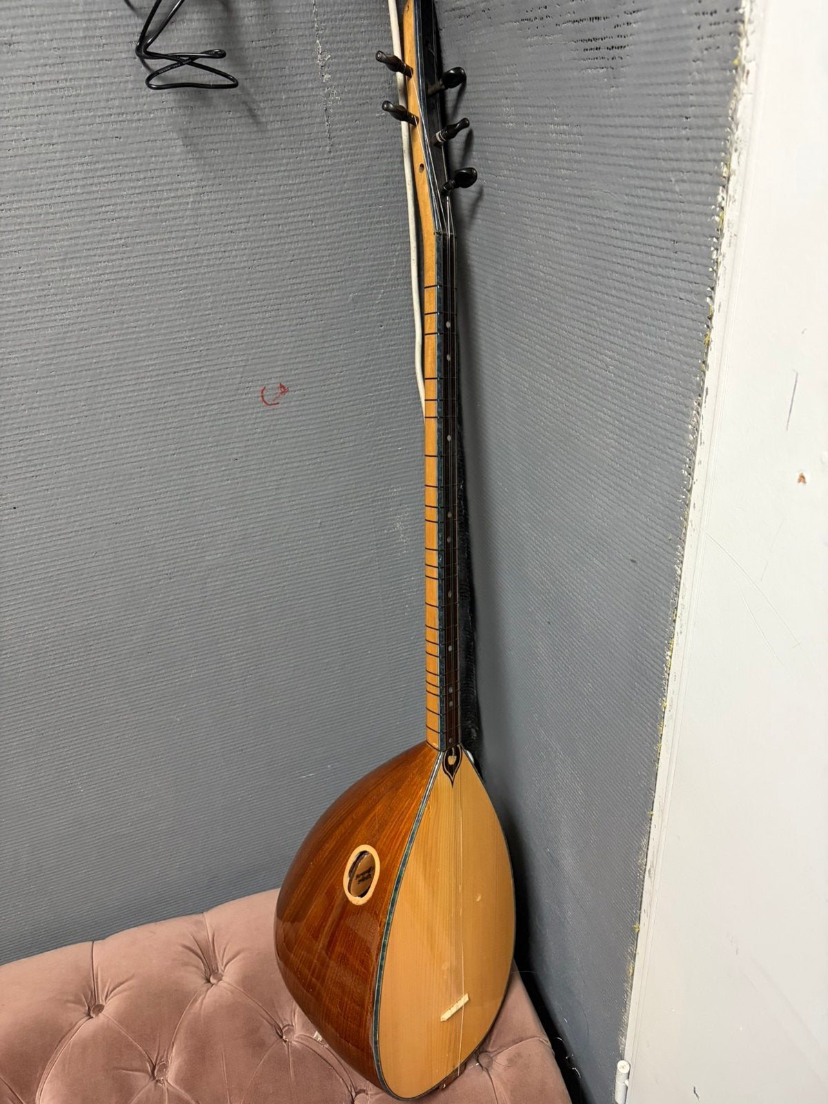 Saz langhals uzun sap, Ophalen of Verzenden, Zo goed als nieuw, Luit, Saz of Bouzouki